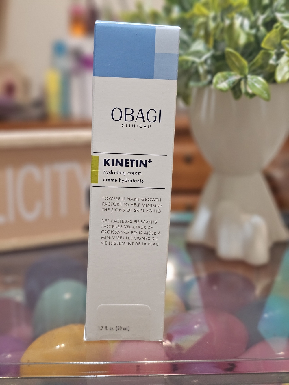 Obagi Kinetin+ Hydrating Cream - White/Blue